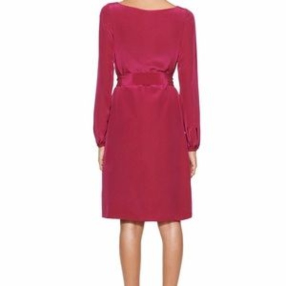 👗 SALE Tory Burch Kathy Belted pink dress Sz 2 - Picture 2 of 2
